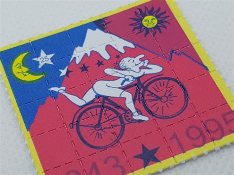 Bike Day Albert Hofmann Lsd Blotter Art By Blotterstore Blotter