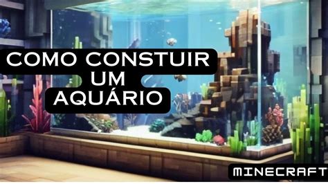 Como Construir Um AquÁrio Minecraft Youtube