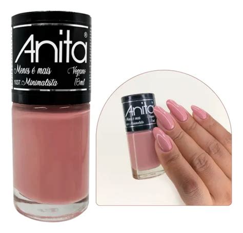 Esmalte Anita Minimalista Nova Cole O Menos Mais Nude Frete Gr Tis