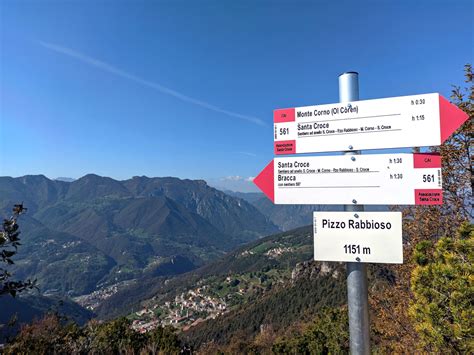 Monte Corno E Pizzo Rabbioso Facile Anello Orobico Conpanchina Gigante