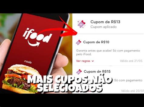 Como Conseguir Mais Cupons No Ifood Para Restaurantes N O Secelcionado