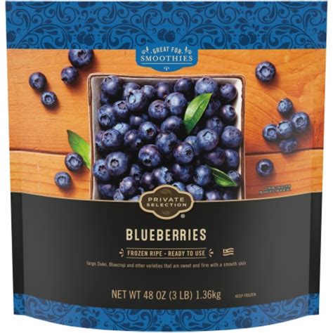 Private Selection Blueberries 48 Oz King Soopers