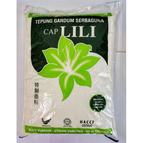 Tepung Gandum Serbaguna Cap Lili G Shopee Malaysia