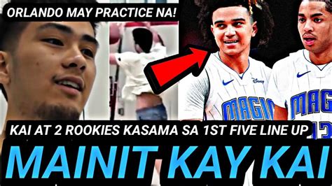 MAINIT Ang DUGO Kay KAI SOTTO 2 Rookies Ng ORLANDO MAGIC Makakasama