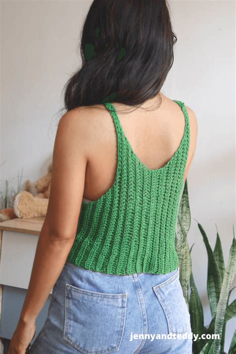 Simple Crochet Summer Vibes Tank Top Jenny Teddy