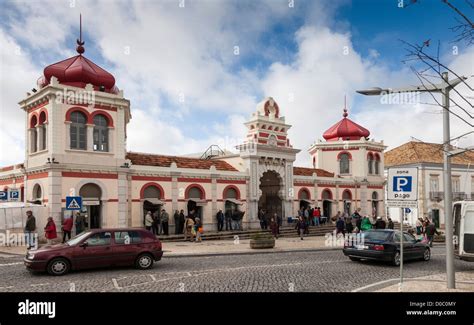 The Market Building Loule Portugal Algarve Stock Photo Alamy