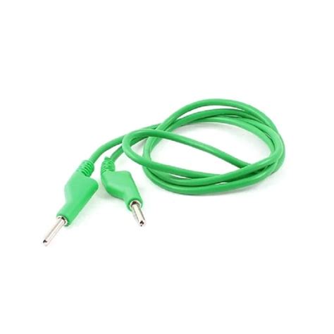 50cm Green Double 4mm Banana Cable 15a Indian Online Store