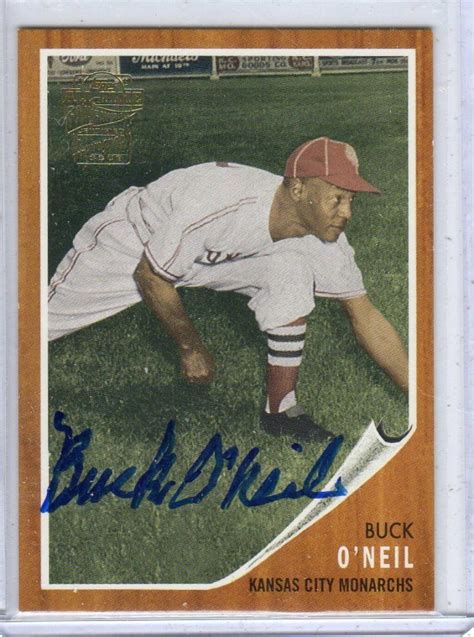 A Snapshot Of Buck O'Neil's Best Baseball Cards - CardLines.com