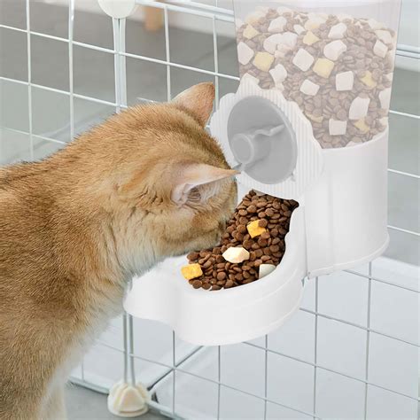 Yummy Sam Hanging Cage Automatic Small Pet Food Bowl Water Bottle