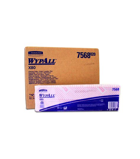 Wypall X80 Wipers Red