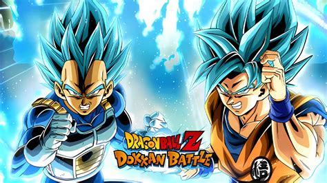 Dragon Ball Z Dokkan Battle Agl Lr Super Saiyan Blue Goku And Vegeta Active Skill Ost Extended