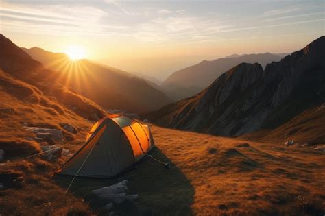 Premium Photo | Get closer to nature with a sustainable camping experience