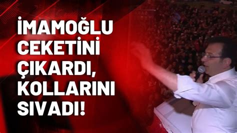 Ekrem İmamoğlu ndan tarihi konuşma İstanbul da gövde gösterisi yaptı