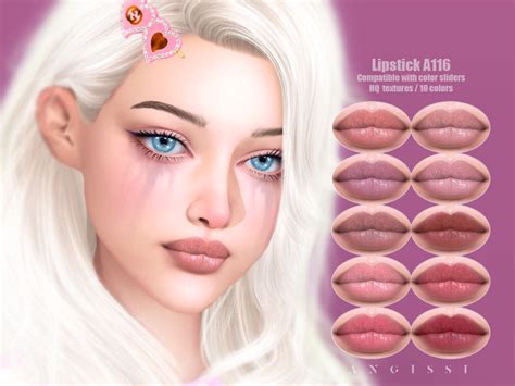 The Sims Resource Lipstick A116