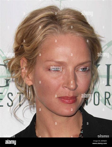 Uma Thurman 03 05 08 Photo By John Barrettphotolink Stock Photo Alamy