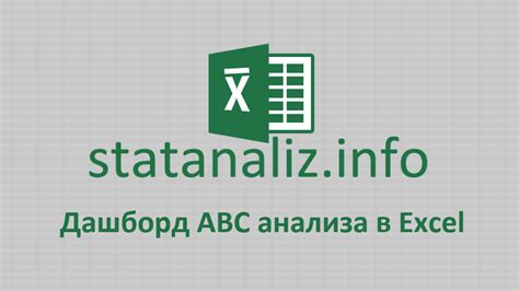 Шаблон ABC анализ statanaliz info