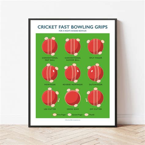 Cricket Fast Bowling Grips Etsy