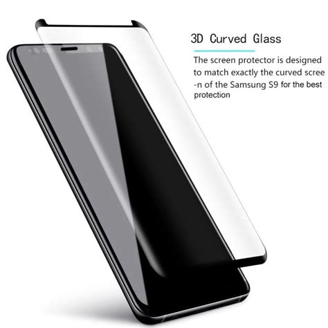 Dr Vaku ® Samsung Galaxy S9 Plus 3d Curved Edge Full Screen Tempered Glass Screen Guards India