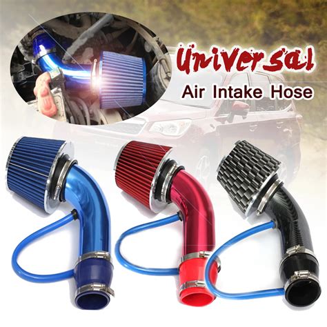 Mm Universal Performance Cold Air Intake Filter Induction Pipe Hose