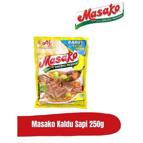 Jual Masako Bumbu Kaldu Penyedap Rasa Sapi Kemasan Gram Shopee