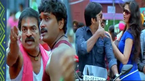 Brahmaji Frustrated With Ravi Teja Excellent Scene Tfc Movie Scenes