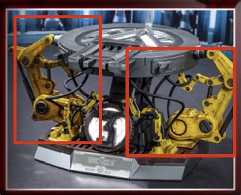 FREE LOCAL POSTAGE MARVEL IRON MAN HOT TOYS SCALE QS DELUXE VERSION IRON MAN MK