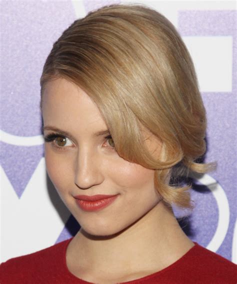 Dianna Agron Updo Hairstyles