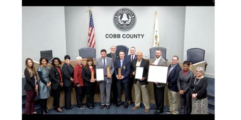 Cobb Public Safety Given Calea Tri Arc Award Training Academy Receives