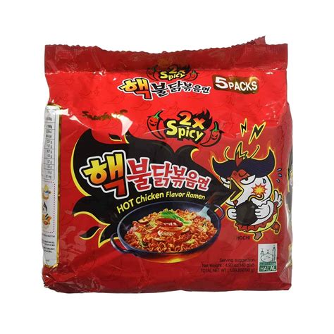 Samyang Buldak Hot Chicken Flavour Ramen Noodles XSpicy X Gm Shopifull