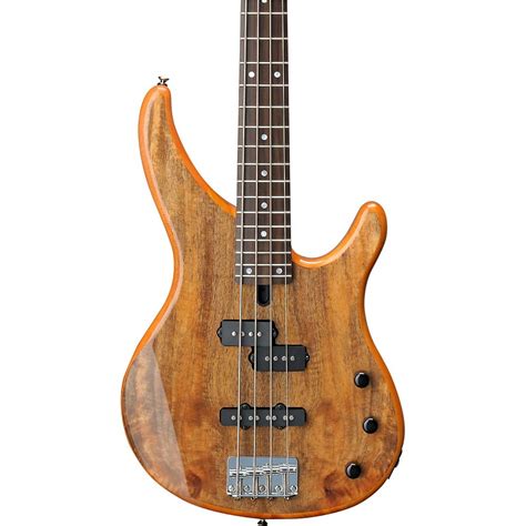 Yamaha Trbx174ew Mango Wood 4 String Electric Bass Natural