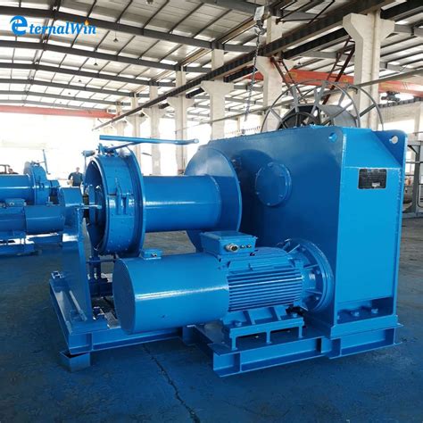 60000 Lb Stainless Steel Hydraulic Marine Electric Mooring Double