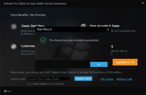 Iobit Start Menu Pro License Key A Menu Windows V Windows