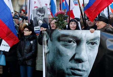 Assassination Of Putin Critic Remembered In Moscow The New York Times