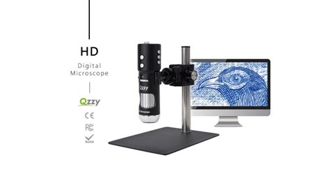 Qzzy Hd High Resolution Digital Microscope Youtube