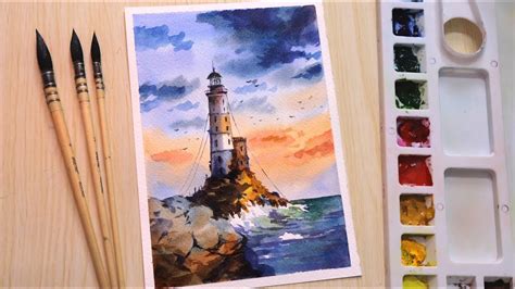 Share 137+ scenery watercolor drawing best - seven.edu.vn