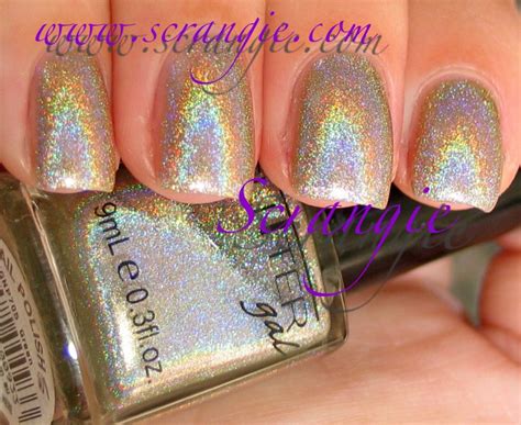 Scrangie: Glitter Gal 3D Holographic Nail Polish