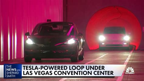 Elon Musk's underground loop tunnel in Las Vegas could portend the future