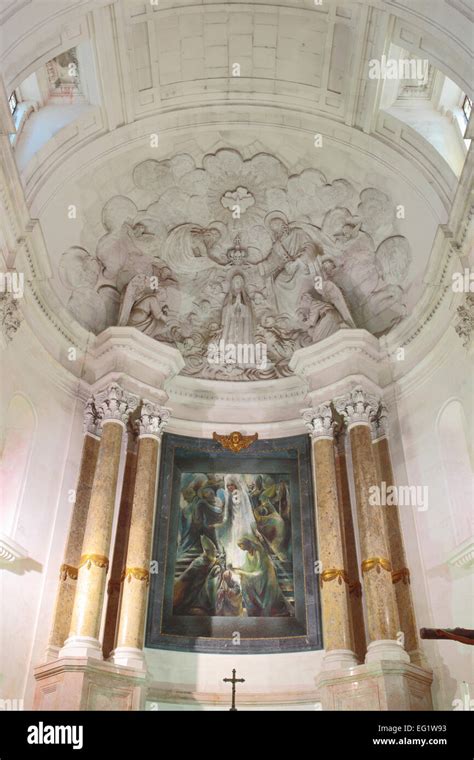 Interior Of Sanctuary Of Fatima Santuario De Fatima Basilica Of Our