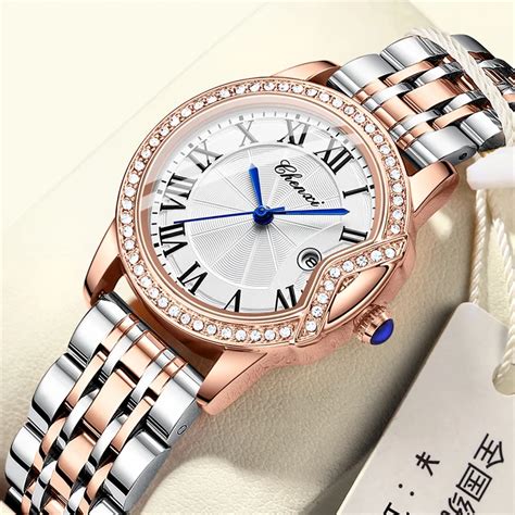 CHENXI Women Watch Top Brand Luxury Gold Female Waterproof Clock