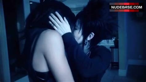 Kimberly Leemans Lesbian Scene Nights Of Paranormal Activity With The Devil Inside The Girl