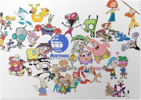 Poster Nickelodeon Pixershk