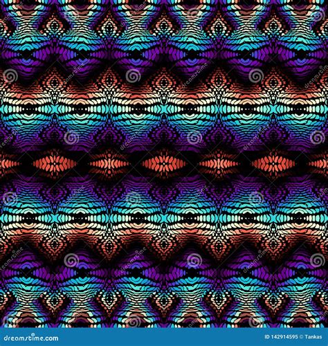 Teste Padr O Tribal Tnico Do Vetor Imagem Sem Emenda Da Arte