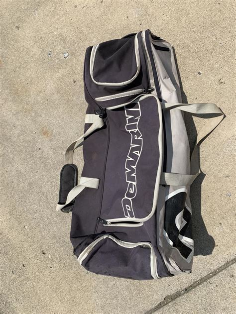 Black Used Demarini Catchers Bag Sidelineswap