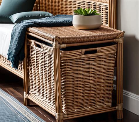 12 Stunning Wicker End Of Bed Benches For Boho Bedroom Bliss