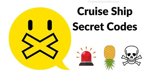 Cruise Ship Secret Codes (inc Emergency & Naughty Ones too) - Cruise Ship Traveller