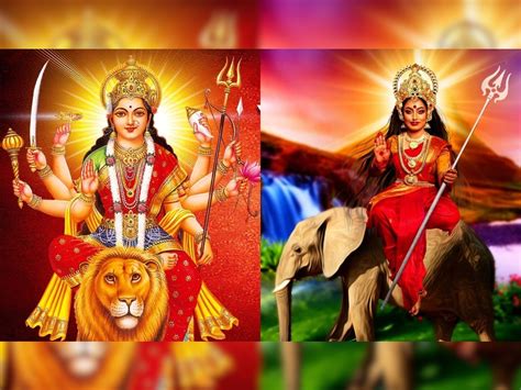 Shardiya Navratri 2022 Poojan Vidhi Mata Rani Karegi Hathi Ki Sawari