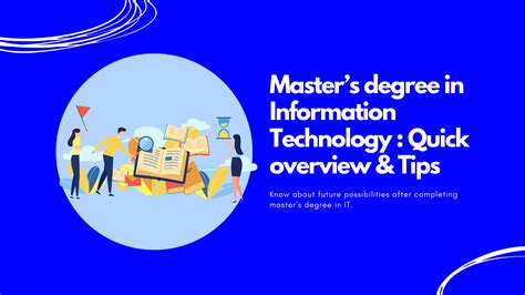 Masters Degree In Information Technology USA Quick Overview Tips