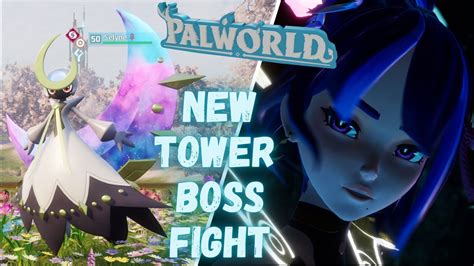 Palworld Fight With Saya And Selyne New Tower Boss Fight Youtube