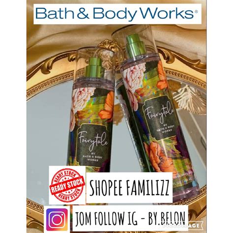Fairytale Bbw Bath Body Works Body Mist Perfume Fragrance Shower Gel Lotion Home