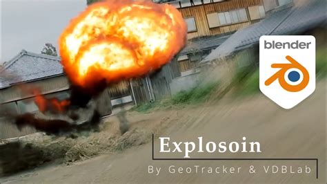 Making Of Explosion In Blender VDB Lab Geotracker YouTube